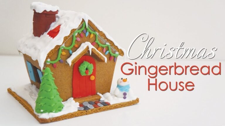 Ultimate Christmas Gingerbread House Tutorial