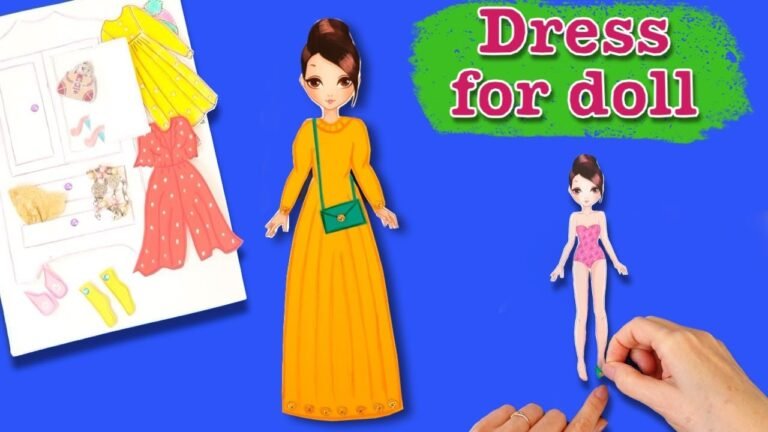 Chic Paper Doll Crafting Ideas