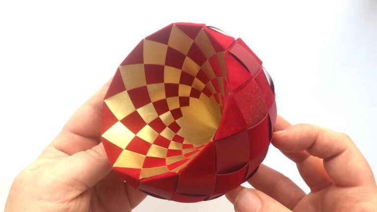 Origami and Paper Weaving: The Perfect Fusion