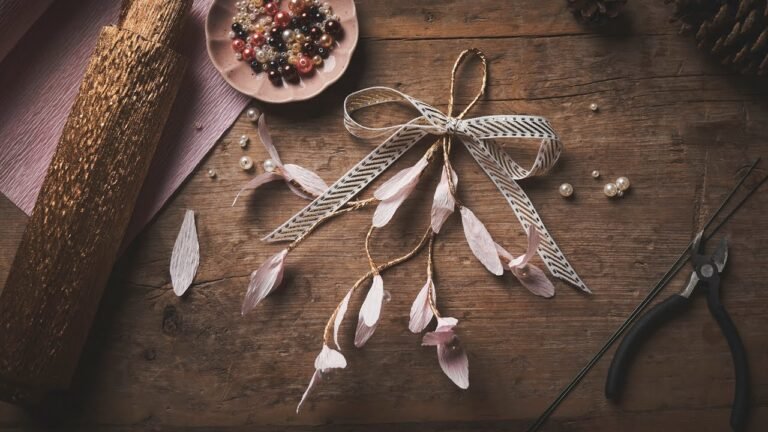 Unwrapping the Magic: Paper Mistletoe Inspiration