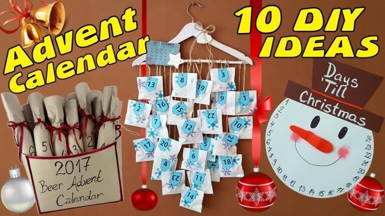 10 Unique and Fun Creative Advent Calendar Ideas