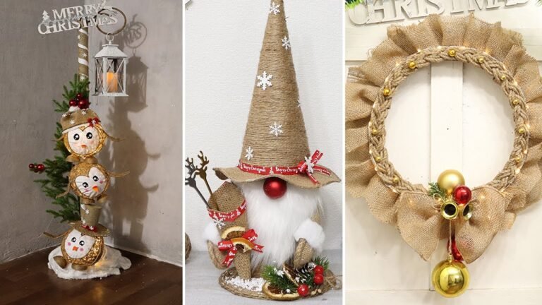 Crafting Festive Charm: Handmade Christmas Decorations