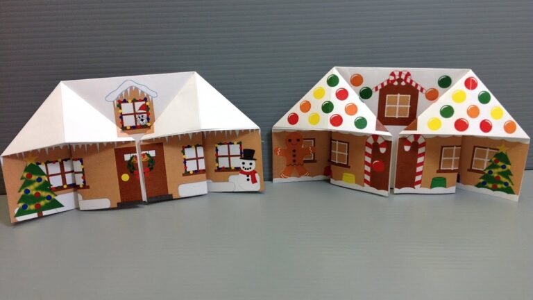 Gingerbread House Origami: A Creative Holiday Craft