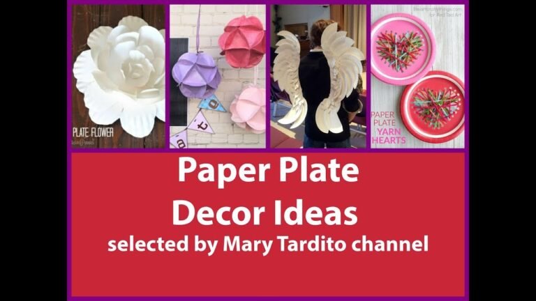 10 Creative Paper Plate Decorating Ideas