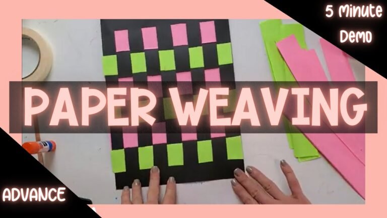 The Educational Advantages of Paper Weaving