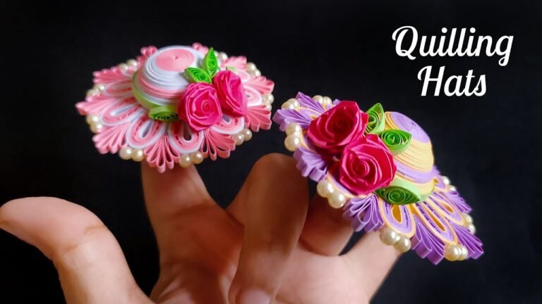 Stunning Paper Quilling Masterpieces: Elegant Creations