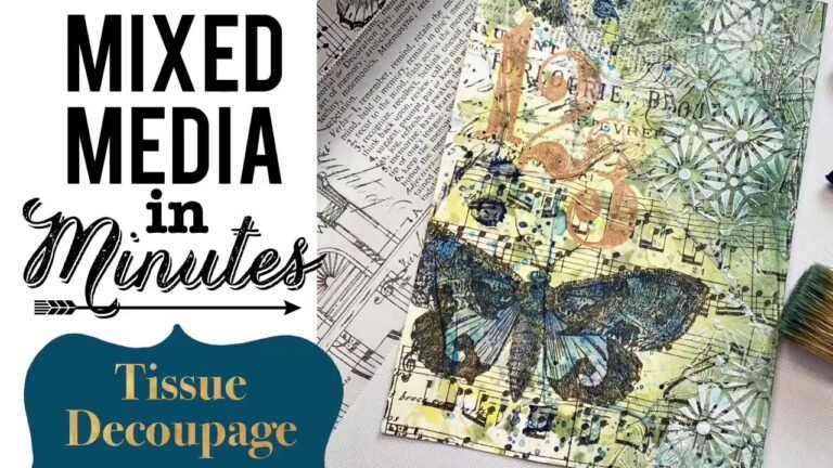 Mastering Mixed Media Decoupage: Techniques for Stunning Creations