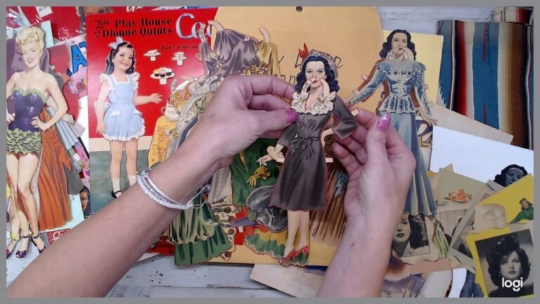 Exploring the Charm of Vintage Paper Dolls