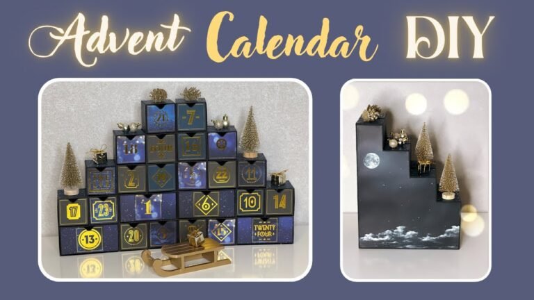 10 Festive Advent Calendar Craft Tutorials