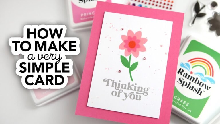 Easy DIY Greeting Cards: Creative and Cost-Effective Ideas