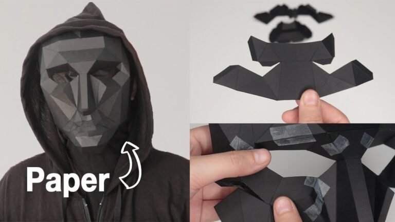 DIY Paper Mask Templates: Easy and Customizable Designs