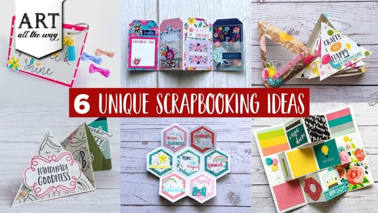 10 Creative Scrapbooking Projects for Adults